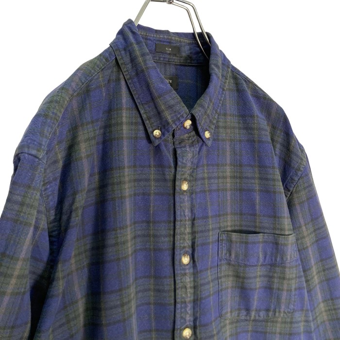 90-00s J.CREW L/S check oxford shirt | Vintage.City Vintage Shops, Vintage Fashion Trends