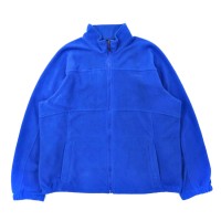 L.L.Bean フルジップ フリースジャケット XL ブルー ポリエステル ロゴ刺繍 ビッグサイズ | Vintage.City ヴィンテージ 古着