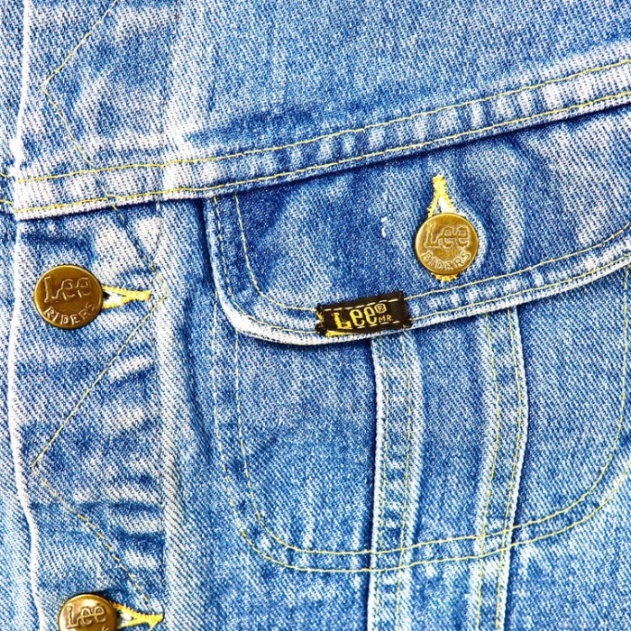 USA製 Lee デニムジャケット 18 ブルー 101J PATD-153438 80年代 80s | Vintage.City 빈티지숍, 빈티지 코디 정보