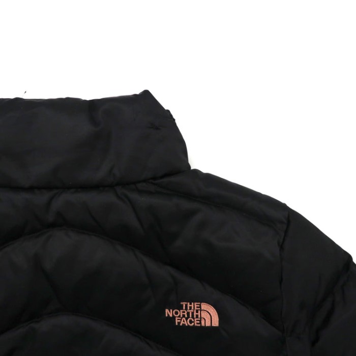 THE NORTH FACE ダウンジャケット L ブラック ナイロン 550フィルパワー ワンポイントロゴ刺繍 | Vintage.City 빈티지숍, 빈티지 코디 정보