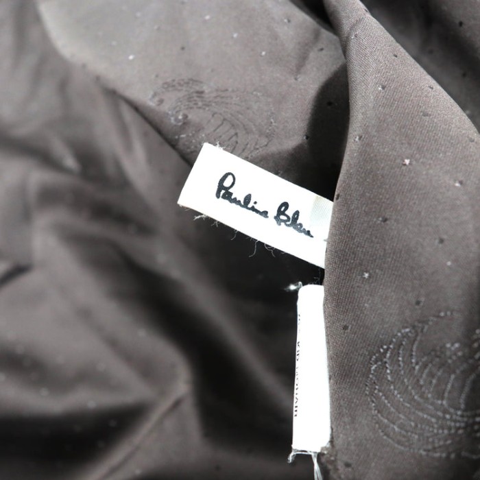 Pauline Bleu モヘアニットコート FREE ベージュ ウール レザー切り替え トルコ製 | Vintage.City 古着屋、古着コーデ情報を発信