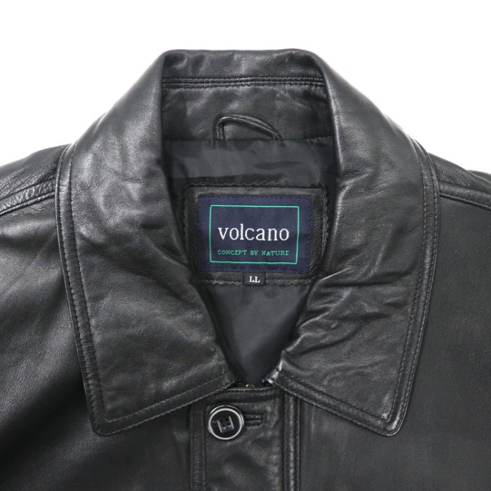 volcano レザージャケット ブラック サイズL-