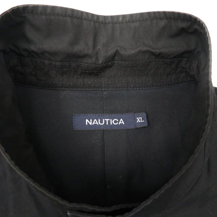NAUTICA スウィングトップ ハリントンジャケット XL ブラック コットン ワンポイントロゴ刺繍 ビッグサイズ | Vintage.City Vintage Shops, Vintage Fashion Trends