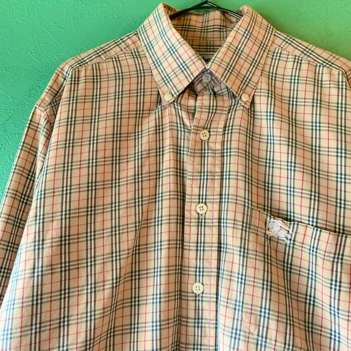 90s Burberry B.D コットンチェックシャツ | Vintage.City 古着屋、古着コーデ情報を発信