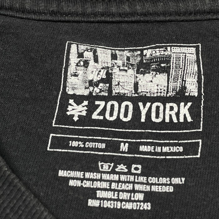 ZOO YORK 半袖プリントTシャツ ブラック Mサイズ | Vintage.City Vintage Shops, Vintage Fashion Trends