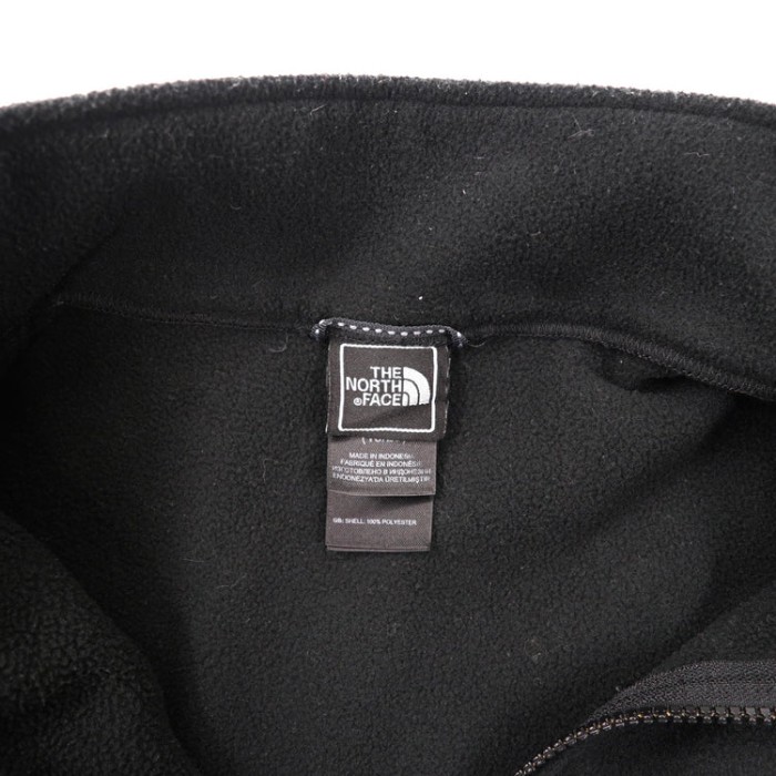 THE NORTH FACE フルジップ フリースジャケット XL ブラック ポリエステル ロゴ刺繍 | Vintage.City 古着屋、古着コーデ情報を発信