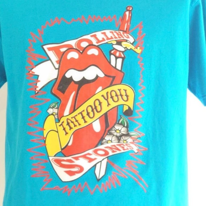 The Rolling Stones 80s Hanesボディ プリントTシャツ Made In USA | Vintage.City 古着屋、古着コーデ情報を発信