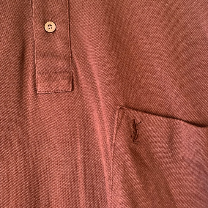 90s Yves Saint Laurent ロングスリーブ ポロシャツ | Vintage.City 古着屋、古着コーデ情報を発信