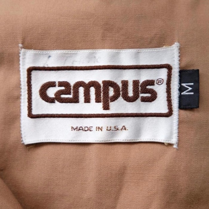 Campus 70〜80s コットンポリドリズラーJKT Made In USA | Vintage.City 古着屋、古着コーデ情報を発信