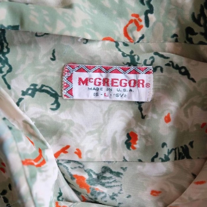 Mcgregor70sポリエステルL/SシャツMadeInUSA | Vintage.City 古着屋、古着コーデ情報を発信