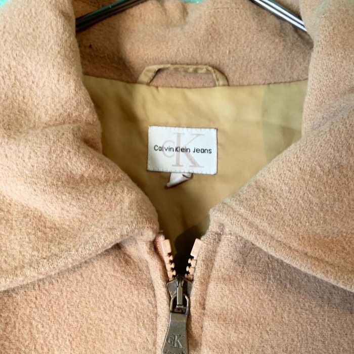 90s Calvin Klein 中綿 デザイン ウールジャケット | Vintage.City 古着屋、古着コーデ情報を発信