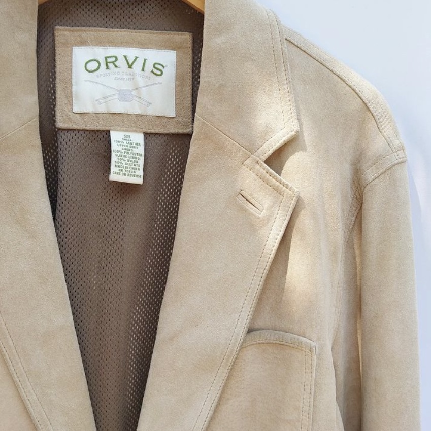ORVIS 80s ピッグレザースポーツジャケット | Vintage.City