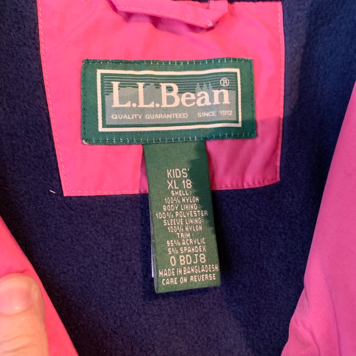 L.L.Bean デッドストック ナイロン×フリース ジップジャケット | Vintage.City 古着屋、古着コーデ情報を発信