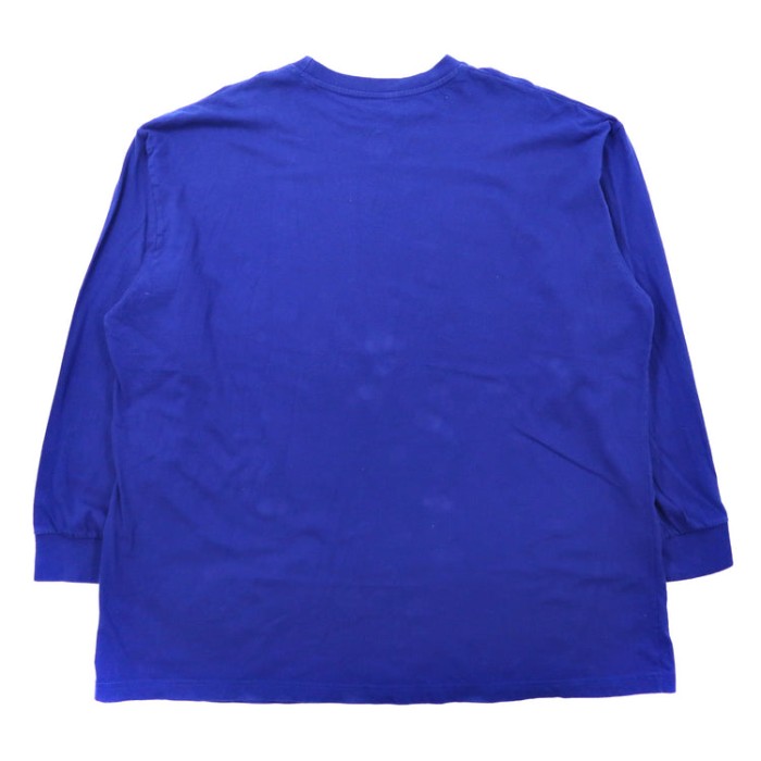 Majestic ビッグサイズ ロングスリーブTシャツ 3XL ブルー コットン MLB Chicago Bulls パキスタン製 | Vintage.City 빈티지숍, 빈티지 코디 정보