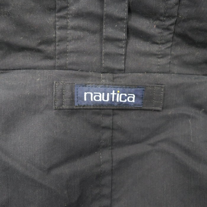 nautica ダウンジャケット N-3B モッズコート L ブラック コットン ドローコード ファー着脱式 90年代 | Vintage.City 빈티지숍, 빈티지 코디 정보
