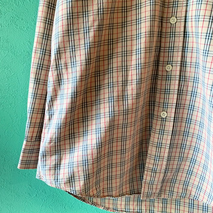 90s Burberry B.D コットンチェックシャツ | Vintage.City 古着屋、古着コーデ情報を発信