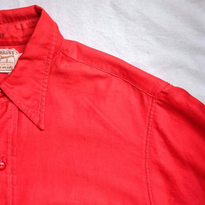 LEVI'S 40sコットンレーヨンギャバジンシャツMade In USA | Vintage.City 古着屋、古着コーデ情報を発信