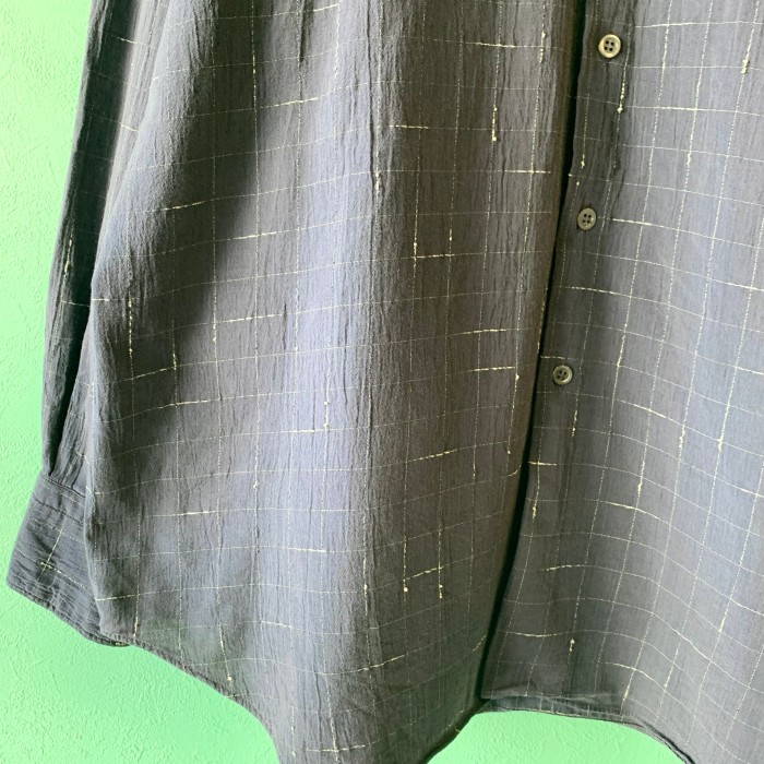 BARNEYS NEW YORK Italy コットン チェックシャツ | Vintage.City 古着屋、古着コーデ情報を発信