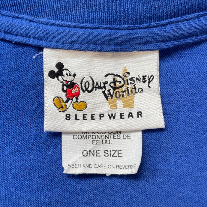 00年代 WALT DISNEY WORLD キャラクタープリントTシャツ メンズM /eaa345976695cm身幅