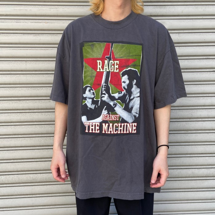nineinchnailsrage against the machine Tシャツ 美品　Lサイズ