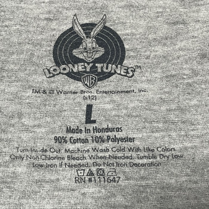Looney Tunes Wile E. Coyote プリントTシャツ グレー Lサイズ | Vintage.City 빈티지숍, 빈티지 코디 정보