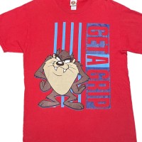 Looney Tunes Tasmanian Devil キャラクタープリントTシャツ レッド Lサイズ | Vintage.City ヴィンテージ 古着