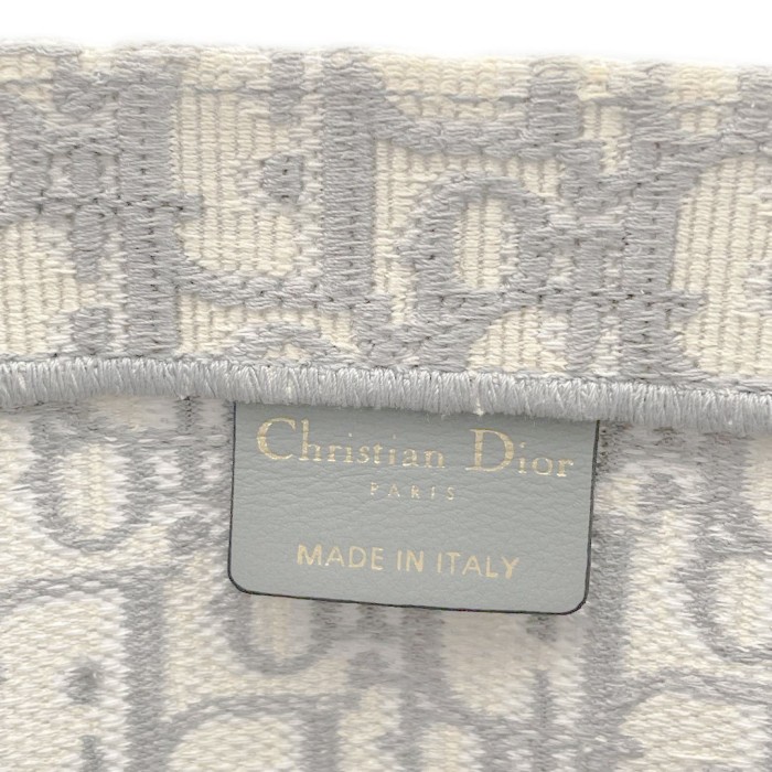 Christian Dior クリスチャンディオール オブリーク ブックトート ミディアム バッグ キャンバス グレー | Vintage.City 古着屋、古着コーデ情報を発信