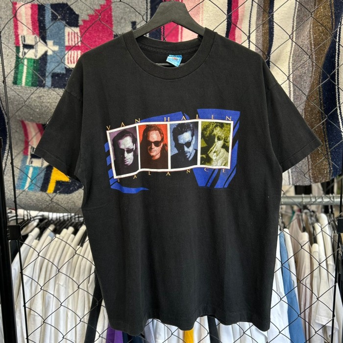 90s USA製 ヴァンヘイレン バンド系 半袖Tシャツ シングルステッチ