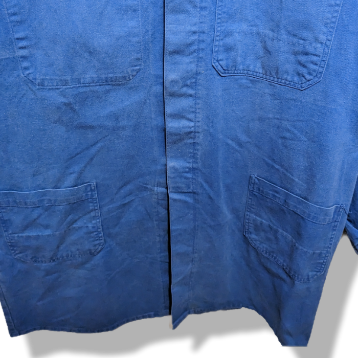 1980年代ヨーロッパ系ヴィンテージワークコート。ブルー。 | Vintage.City 古着屋、古着コーデ情報を発信