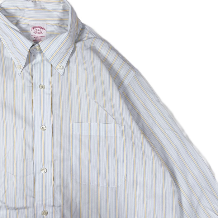 16-6/7 Brooks Brothers  stripe shirt ブルックスブラザーズ　ストライプシャツ 長袖シャツ 24032301 | Vintage.City 빈티지숍, 빈티지 코디 정보