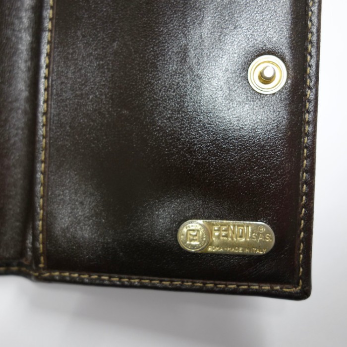 FENDI フェンディ ズッカ柄 三つ折り財布 イタリア製 | Vintage.City 빈티지숍, 빈티지 코디 정보