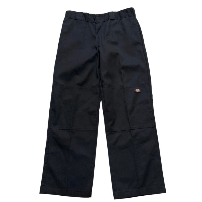 Dickies Loose Fit double knee black pants | Vintage.City 古着屋、古着コーデ情報を発信