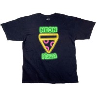 XLsize NEON PIZZA print TEE ネオン ピザ Tシャツ | Vintage.City 古着屋、古着コーデ情報を発信