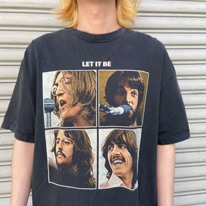 00s Beatles フォトTシャツ LET IT BE ボロ ビートルズ | Vintage.City