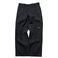Dickies Loose Fit double knee black pants | Vintage.City 古着屋、古着コーデ情報を発信