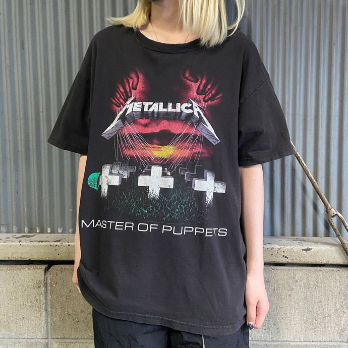 METALLICA メタリカ MASTER OF PUPPETS バンドTシャツ メンズL