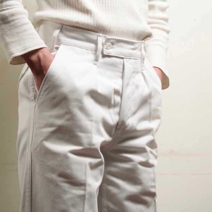 Dutch Military White Chef Pants | Vintage.City 빈티지숍, 빈티지 코디 정보