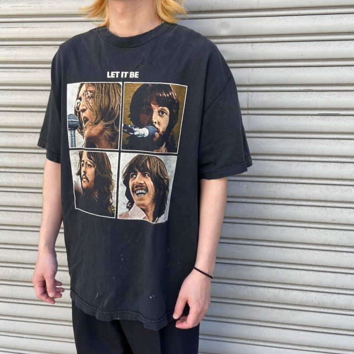 00s Beatles フォトTシャツ LET IT BE ボロ ビートルズ | Vintage.City