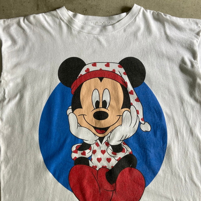 ☑状態C70s Disney　ディズニー　ミッキーマウス　Tシャツ