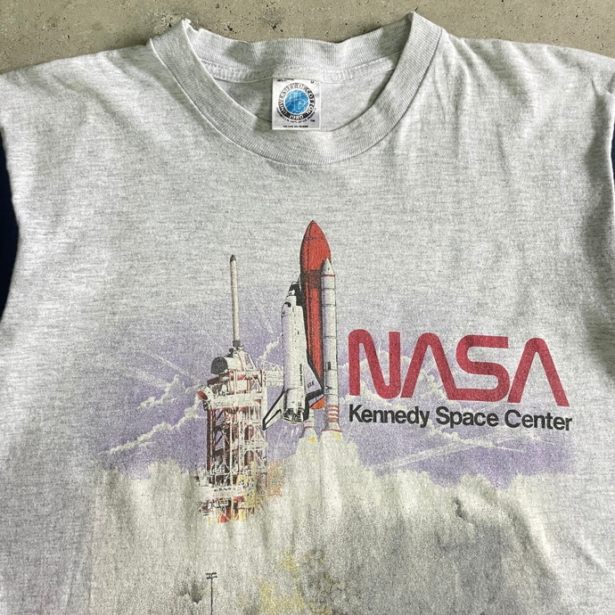 90年代 NASA KENNEDY SPACE CENTER ケネディ宇宙センター 企業ロゴ ...