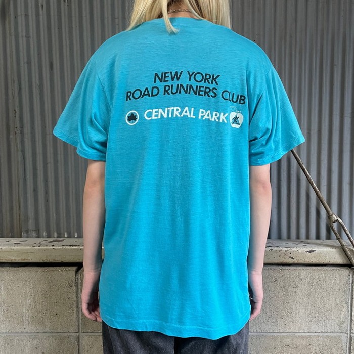 USA製 80年代 run midnight Central Park 1983 1984 年越しイベント プリントTシャツ メンズL | Vintage.City ヴィンテージ 古着