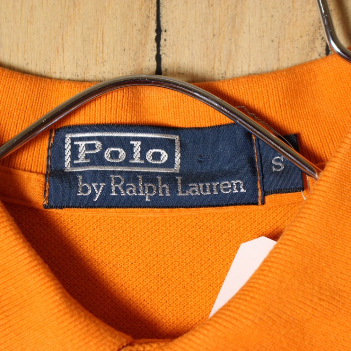 POLO by Ralph Lauren/古着/オレンジ/コットン100%鹿の子生地ワンポイントポロシャツ/メンズS | Vintage.City ヴィンテージ 古着