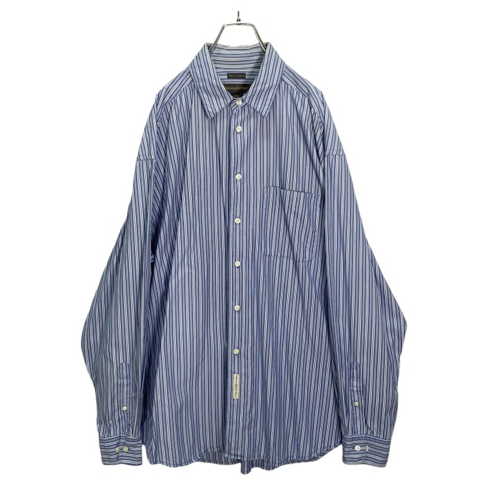 90s BANANA REPUBLIC L/S mulch stripe shirt | Vintage.City 빈티지숍, 빈티지 코디 정보