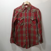 70s Wrangler western flannel shirt | Vintage.City 古着屋、古着コーデ情報を発信