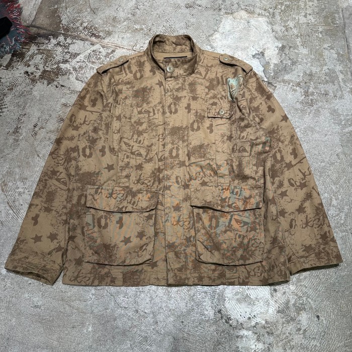 90's Quiksilver M-65 総柄ブルゾン | Vintage.City ヴィンテージ 古着