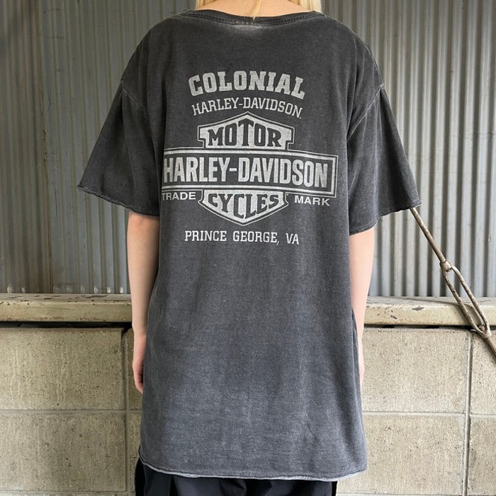 Harley-Davidson ハーレーダビッドソン 両面プリント Tシャツ メンズL | Vintage.City ヴィンテージ 古着
