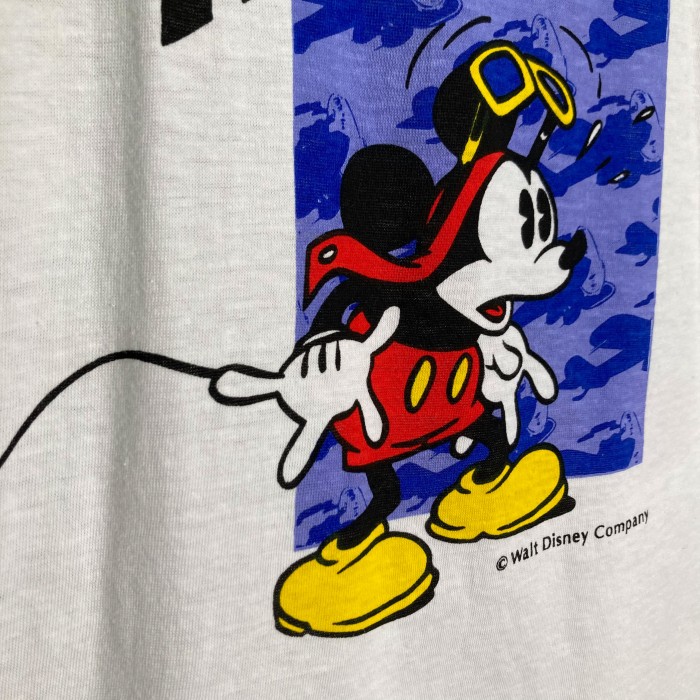 1996s Disney/MICKEY MOUSE THE MAIL PILOT T-SHIRT | Vintage.City ヴィンテージ 古着