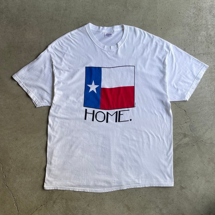ビッグサイズ 90年代 HOME テキサス州旗 プリント Tシャツ メンズ3XL | Vintage.City ヴィンテージ 古着