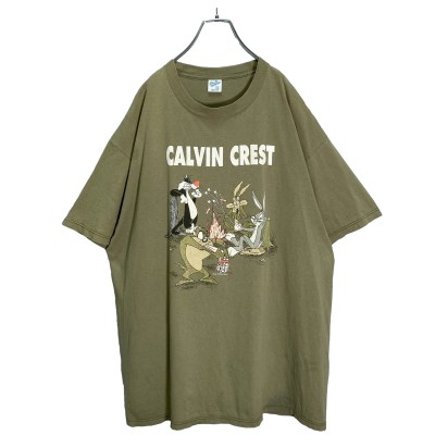 1993s LOONEY TUNES/CALVIN CREST T-SHIRT | Vintage.City ヴィンテージ 古着