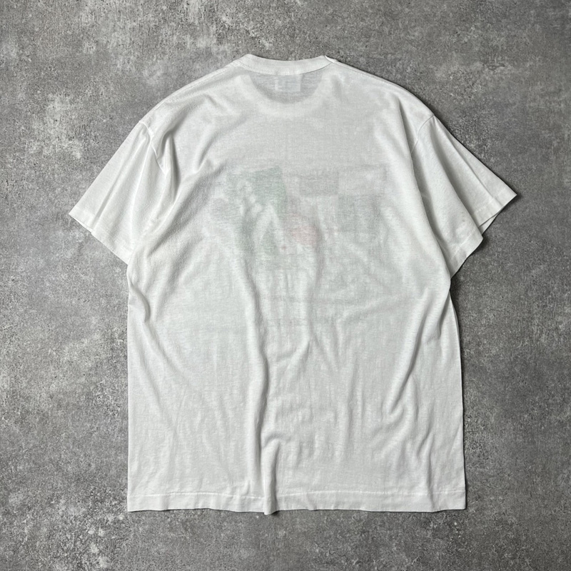 80'S 当時物 7UP アートTシャツ　ヴィンテージ　企業Tシャツ　USA製オジーオズボーンBOBMA